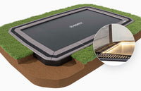 Bodentrampolin + Sicherheitsnetz