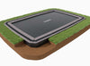 Rechteckig | 300 x 190 cm Bodentrampolin