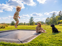 Bodentrampolin + Sicherheitsnetz