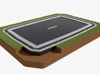 Bodentrampolin + Sicherheitsnetz