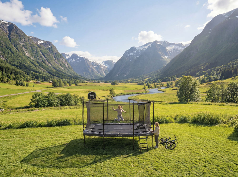 Sicherheit beim Trampolinspringen