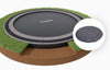 Runden | 430 cm Bodentrampolin + Abdeckplane