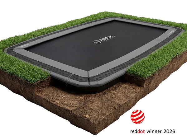 Bodentrampolin + Sicherheitsnetz