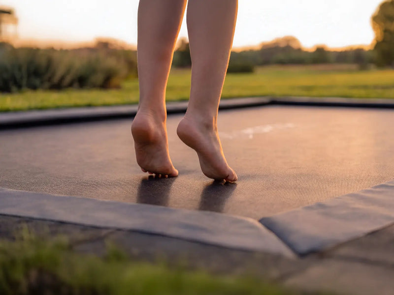 Bodentrampolin + Sicherheitsnetz